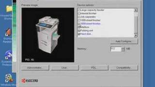 How to Load Print Drivers for Kyocera Copystar CS3050 4050 [upl. by Ettigirb433]