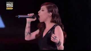 Pitty canta Malandragem no Premio Multishow 2014 [upl. by Orpah]