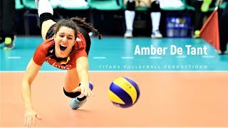 Amber De Tant  Amazing Belgium Libero  Crazy Volleyball ACTIONS  DIGS  SAVES [upl. by Gaudette771]