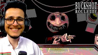 I Gambled My Life in Buckshot Roulette Horror Game [upl. by Ydisac]