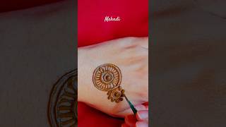 Simple mehndi design  shorts ytshorts PG Mehndi Art [upl. by Rehtaef480]