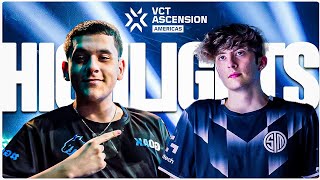 EPIC GAME TSM vs AK  HIGHLIGHTS  VCT Ascension Americas 2024 [upl. by Suoivatnom106]