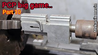 Making sdelever ch4mber with a lathe [upl. by Neirual]