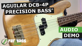 Aguilar DCB 4P Precision Bass Pickup Demo [upl. by Eirual]