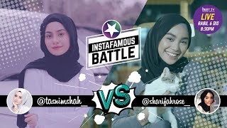 Tasnim Shah vs Sharifah Rose  Instafamous Battle [upl. by Neiviv754]