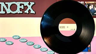 NOFX So Long And Thanks For All The Shoes Full Album Vinyl Rip [upl. by Farl]