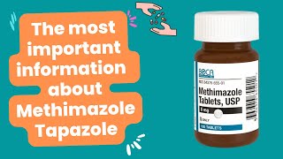 What is the most important information I should know about Methimazole Tapazole [upl. by Adnirak]