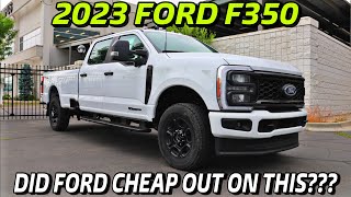 2023 Ford F350 STX Powerstroke Notice Anything Different With This STX Build [upl. by Iline]