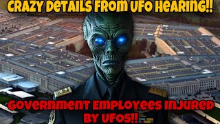 INJURED BY ALIENS Shocking Details From UFO Hearing RECOVERED Bodies amp Crafts They’re NOT HUMAN [upl. by Enaoj]