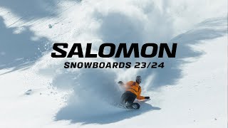 2324 NEW COLLECTION  SALOMON SNOWBOARDS [upl. by Onaicilef]