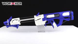 Worker Caliburn  3D Printed Nerf Blaster Kit [upl. by Reinwald179]