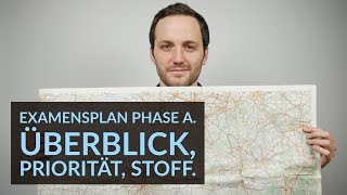 Jura Examen Lernplan erstellen  Phase A Überblick Priorität Stoff  Jurastudium 11  Herr Anwalt [upl. by Eetak]