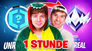 MEXIFY und ALVI versuchen in 1 STUNDE den HÖCHSTEN RANK in FORTNITE zu erreichen 🔥 [upl. by Arriet170]