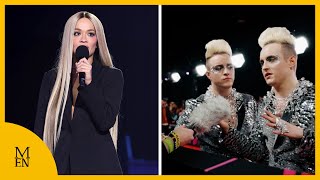 Jedward and Rita Ora pay tribute to Liam Payne at MTV EMAs [upl. by Ainotna]