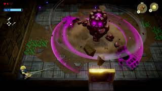 Zelda Echoes of Wisdom  Suthorn Ruins Dungeon Seismic Talus Boss Fight  Pull Orb Out via Bind [upl. by Hau]