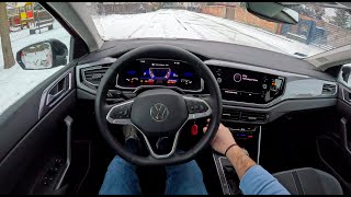 2023 Volkswagen Polo 10 TSI 95HP 0100 POV Test Drive 1580 Joe Black [upl. by Baptlsta]