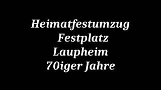 Laupheim Festumzug und Festplatz 1977 [upl. by Miller]