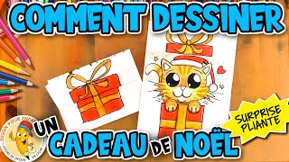 Comment Dessiner un CADEAU [upl. by Enelram788]