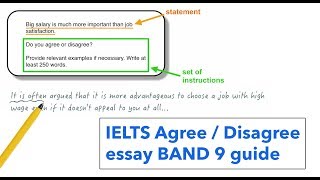 IELTS Writing task 2 agree or disagree essay [upl. by Cecilla]