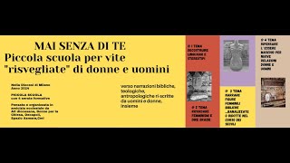 Luca Castiglioni a MAI SENZA DI TE Piccola scuola per vite “risvegliate” di donne e uomini [upl. by Ahsytal]