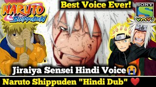 NEW HINDI DUB Jiraiya Sensei By Sanket Mhatre😉  Naruto Shippuden Fanmade Dub Clip💥 [upl. by Trimmer]