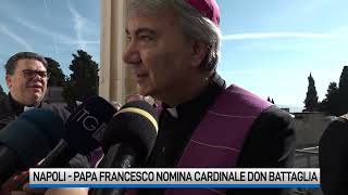 Napoli il Papa nomina Cardinale don Mimmo Battaglia [upl. by Mazurek]