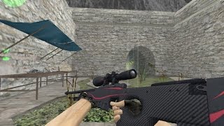 CSGO AWP Redline HD Para CS 16 [upl. by Ecyrb]