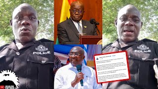 Police Chief Inspector Interdicted after sending THIS MESSAGE to Akufo Addo amp Bawumia [upl. by Chevy824]