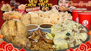 THE NEW CHOWKING NEW YEAR CHOW TREATS PROMO 2023 MUKBANG PINOY MUKBANG [upl. by Halullat586]