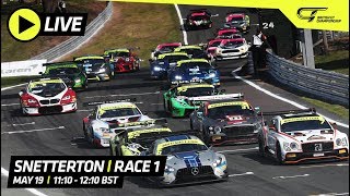 Race 1  Snetterton  British GT 2019  LIVE [upl. by Tierell406]