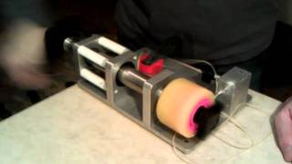 Savage Skates Roller Skate Wheel Regooving Machine in Action [upl. by Airbmak]