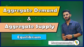 26 Aggregate demand And Aggregate supply equilibrium explained by Hardev Thakur [upl. by Ramraj]