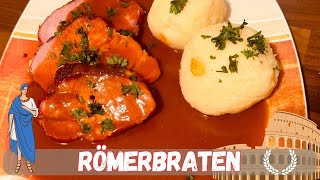 Römerbraten  perfekter Sonntagsbraten für die ganze Familie [upl. by Aisatal]