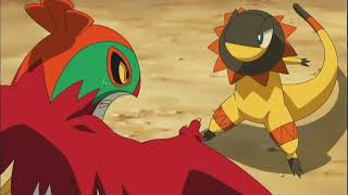 Pokemon Hawlucha vs Heliolisk [upl. by Raseac963]