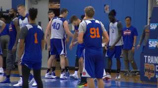 NY Knicks Practice 10 3 16 Pt 1 [upl. by Sigfried]