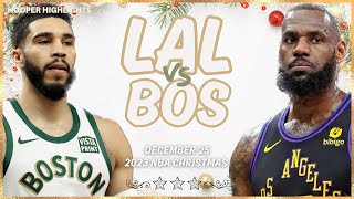 Los Angeles Lakers vs Boston Celtics Full Game Highlights  Dec 25  202324 NBA Christmas [upl. by Arlina]