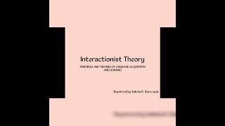 Interactionist theory [upl. by Cut609]