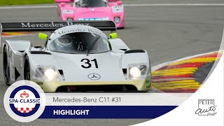 🇧🇪 SpaClassic 2023  Highlight MercedesBenz C11 [upl. by Dobbins622]