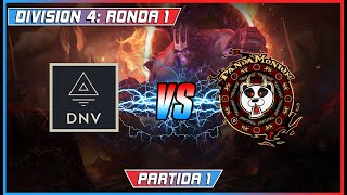 Heroes Lounge Ronda 1 Div 4 Pandamonium VS DeathlyVibe Parte 1 [upl. by Atnovart]