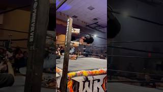 I RKO’d AJ Franci at Wrestling Revolver [upl. by Acinaj]