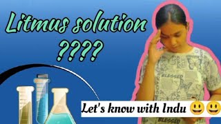 What is Litmus SolutionLitmus Solution kya hota haiLitmus Paper kya hota haiWhat is Litmus Paper [upl. by Gintz]