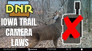 IOWA Trail Camera Regulations Change Cell Cameras Illegal [upl. by Okiron930]