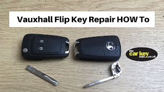 Vauxhall Flip Key Repair Kit Instructions [upl. by Gotcher]