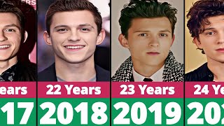 Transformation Of Tom Holland From 3 To 28 Years Old [upl. by Aneger905]