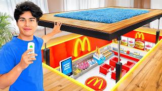 I Built a SECRET McDonald’s In My Room [upl. by Arukas]