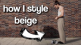 How I Style Beige Pants [upl. by Latona406]