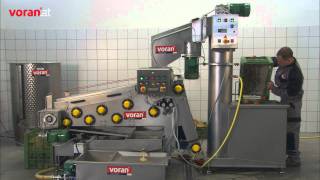 voran Bandpresse EBP500 mit Wasch und Mahlanlage WALC [upl. by Wiskind]