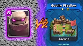 Clash Royale  GOLEM TROLLING ARENA 1  FUNNY MOMENTS Drop Trolling 33 [upl. by Dorie673]