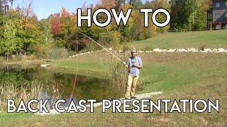 Back Cast Presentation  How To Cast [upl. by Downall]