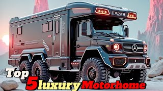 The 5 Most luxurious Motorhome Coming in 2025 2 Unbelievable 😱 [upl. by Aida]